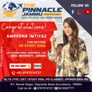 AmreenImtiyaz - best ielts institute in jammu