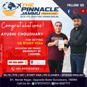 AyushiChoudhary - best ielts institute in jammu